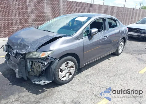 2014 Honda Civic Lx из США, поврежденный, VIN 19XFB2F57EE223427